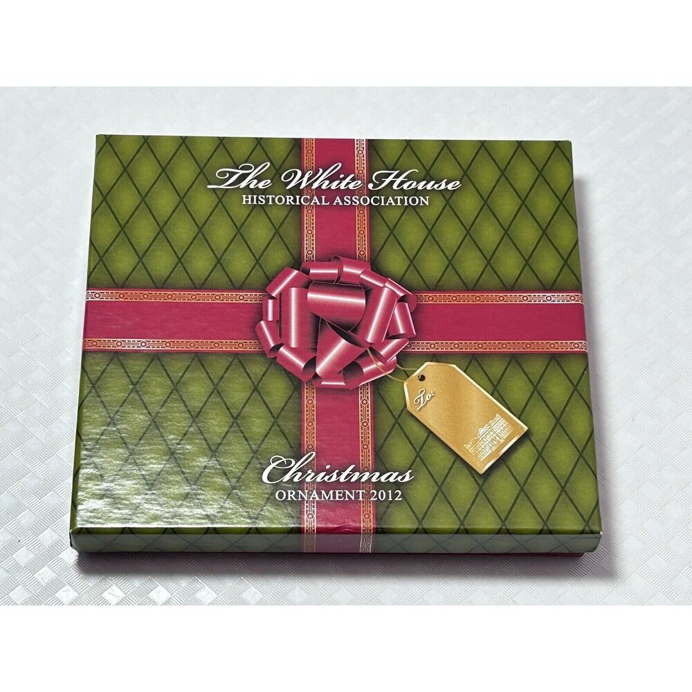 The White House Historical Association Christmas Ornament 2012‎ w/ Box & Manual